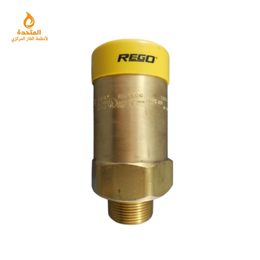 صمام امان خارجي 1/4-1 بوصه لخزان الغاز 4000 لتر موديل 3135GS ماركة rego صناعة إمريكي