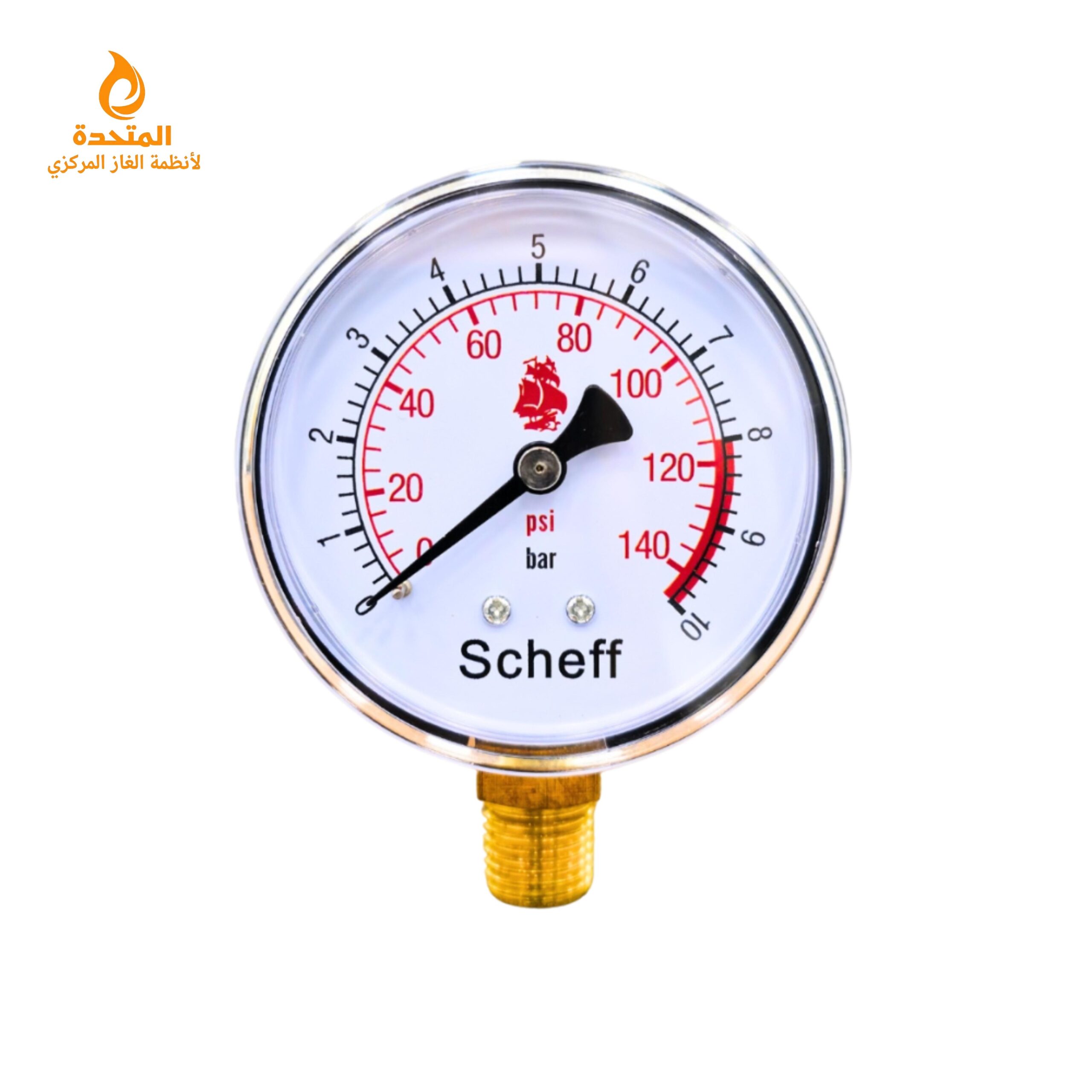 ساعة قياس ضغط 10 بار ماركة Scheff ساعة قياس ضغط 10 بار ماركة Scheff